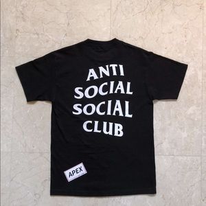 AUTHENTIC anti social social club TEE.